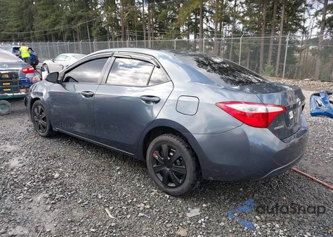 2014 Toyota Corolla Le from USA, damaged, VIN 2T1BURHE0EC081709